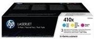 HP 410X Toner Multipack CF252XM mit Cyan, Magenta und Gelb für Laserdrucker - Bild 3