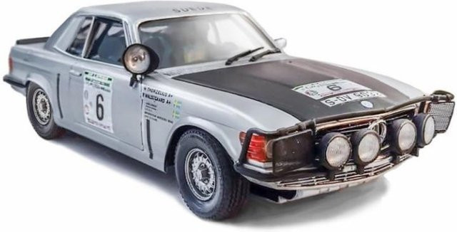 Italeri Mercedes 450 SLC - Rally d Bandama´79, Modellauto, 1:24, Metall, Grau - Bild 1