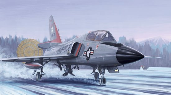 Trumpeter US F-106B Delta Dart, Modell, 1:48, Grau - Bild 1