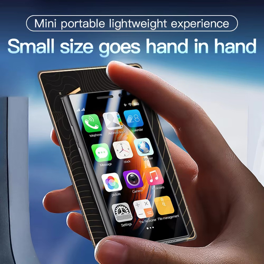 SOYES P70 Pro Max Mini Smartphone mit 3,0 Zoll Display, Android 8.1, Face ID, Dual SIM und 2000 mAh Akku in Grün - Bild 4
