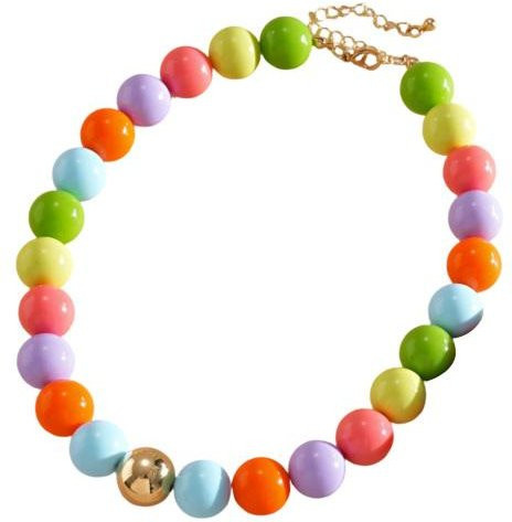 Zentrix Halskette und Armband, Acryl, Perle, Bunt, Damen - Bild 1