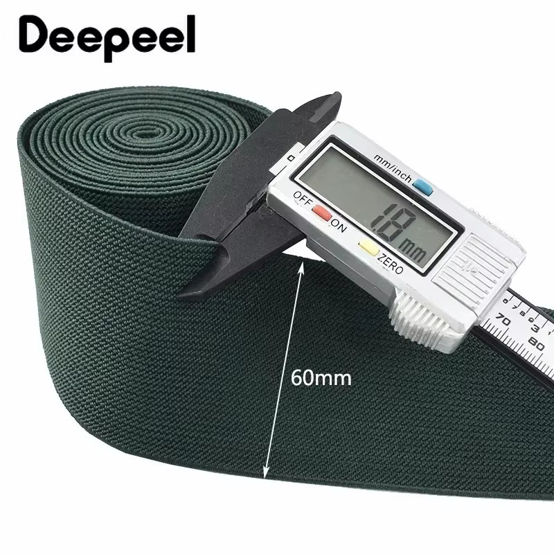 Deepeel Elastisches Gummiband Grau, Breite: 6 cm - Bild 3