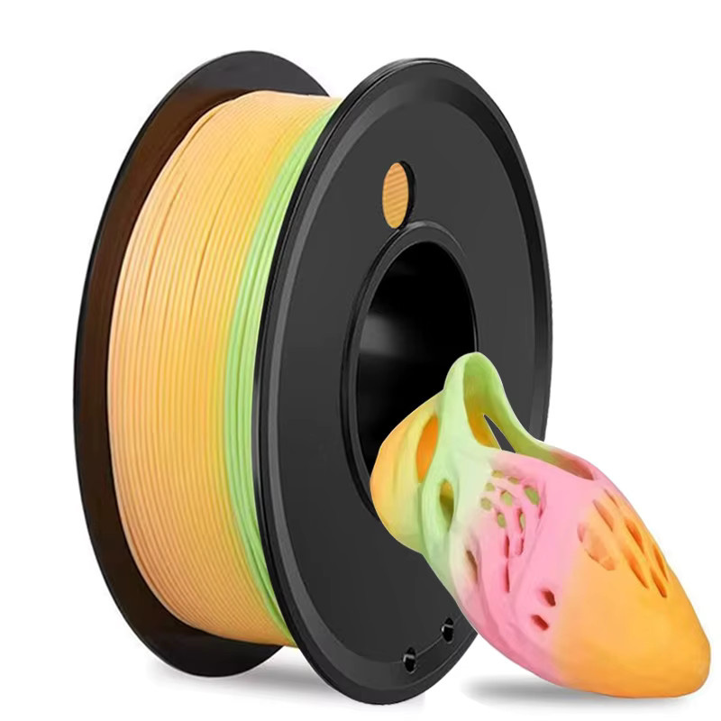 3D Maliang TPU-Regenbogengummi flexibles Filament für FDM 3D-Drucker, Durchmesser: 1,75 mm, Farbe: Multicolour - Bild 3