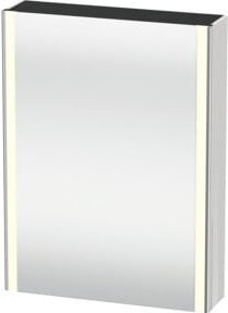 Duravit XSquare Universal-Spiegelschrank in Weiß mit LED-Beleuchtung, Sensor-Schalter und Steckdose, B/T/H: 60 x 15,5 x 80 cm - Bild 1