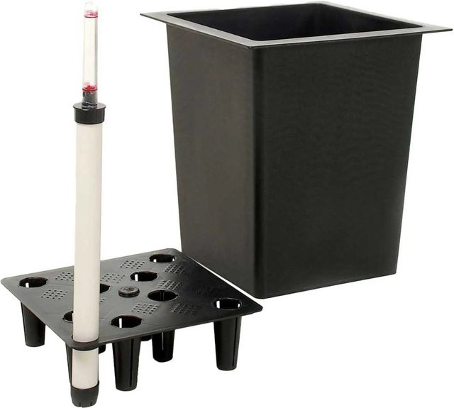 Vivanno Planter Bewässerungseinsatz für Zimmerpflanzen, Schwarz, B/T/H: 29 x 29 x 32 cm - Bild 1