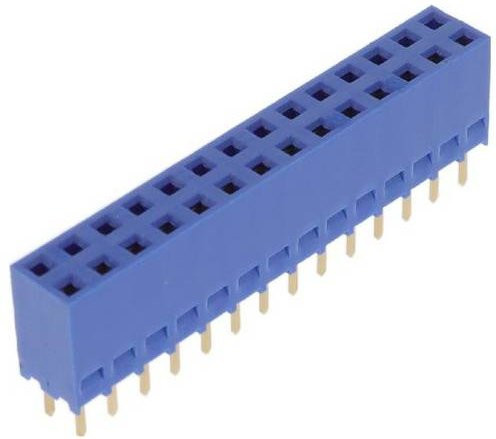 Amphenol Buchsenleiste Standard 76314-117LF in Blau - Bild 1