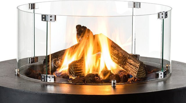 Happy Cocooning Glasschirm Rund für Feuertisch Bowl & Cone - Bild 1