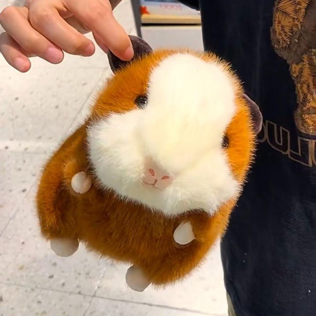 Meerschweinchen Plüschtier, braun, ab 14 Jahren - Bild 1