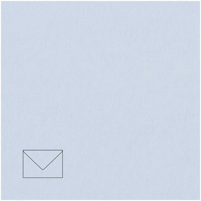 Rico Design Paper Poetry Kuvert Essentials C6, 5 Stück, Hellblau - Bild 1