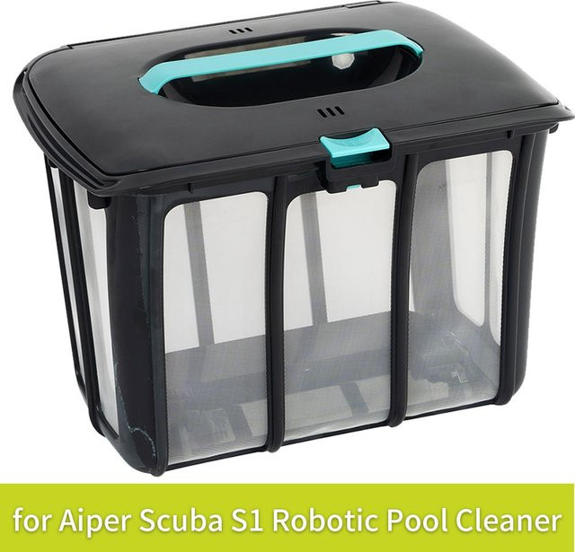 Aiper Filterkorb für Scuba S1 Roboter-Poolreiniger in Schwarz als Ersatzteil für Roboter-Poolsauger - Bild 1