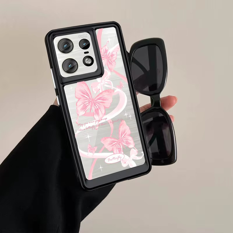 Transparentes Motorola Handy Case aus Acryl und TPU für verschiedene Modelle wie G35, G55, G75, Edge 40 und Edge 50 Pro - Bild 3