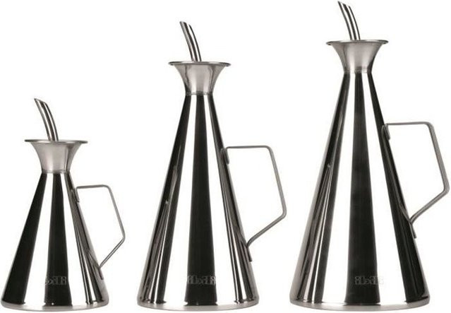 Ibili Ölspender 731705 aus Edelstahl 18/10 in Silber, 500 ml, tropffrei und spülmaschinenfest - Bild 1