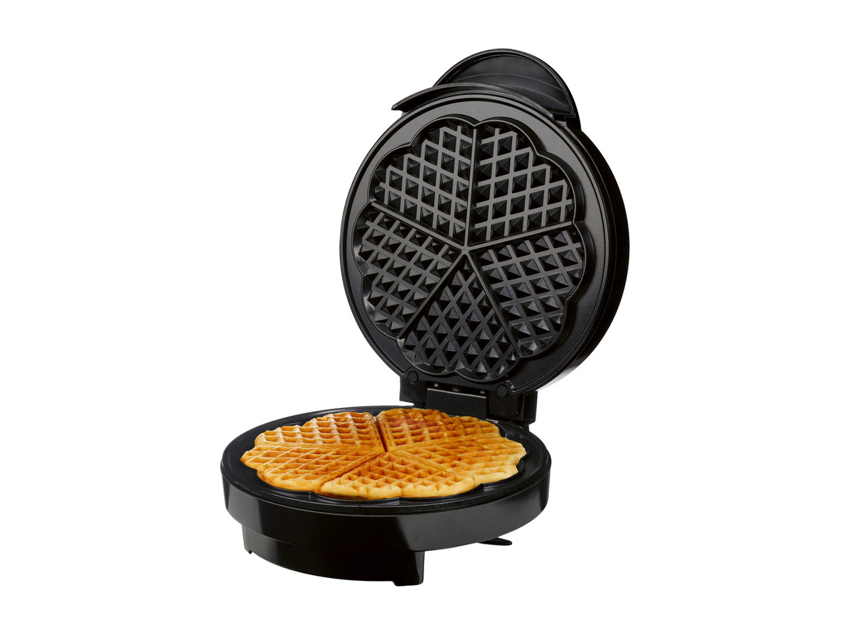 SILVERCREST Waffeleisen SWE 1200 F1 in Schwarz mit 1200 Watt - Bild 3