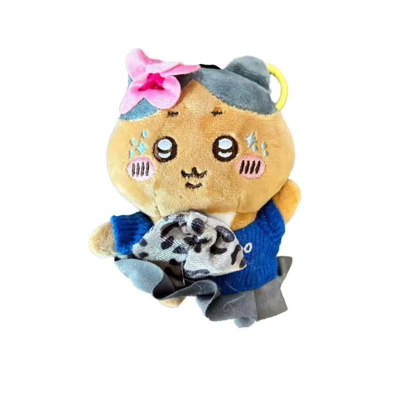 Bandai Usagi Hachiware Cartoon-Plüschfigur, schwarze Uniform, Plüsch / Textil - Bild 2