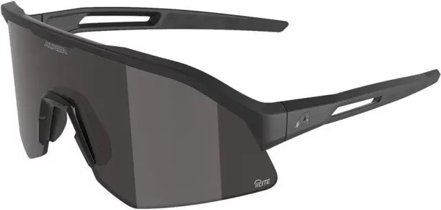 Alpina Sonic HR M Q-lite Sonnenbrille, Vollrand, Unisex, black grey, Kunststoff - Bild 1