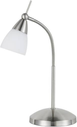 Paul Neuhaus Pino 4430-55 Nachttischlampe Eco Halogen G9 28W in Stahl - Bild 1