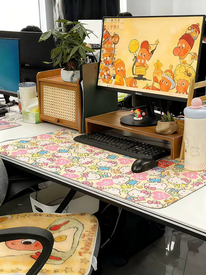Mesuca Mauspad H-Hellos-K-Kittys mit Landschaftsdesign in Multicolour - Bild 4