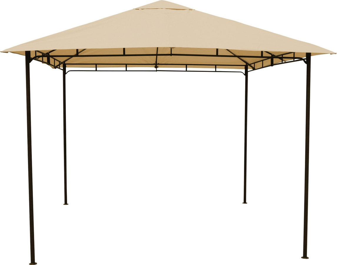Grasekamp Pavillon Rimini Flex Party Zelt Beige B/T/H: 3 x 3 x 2,5 m - Bild 1