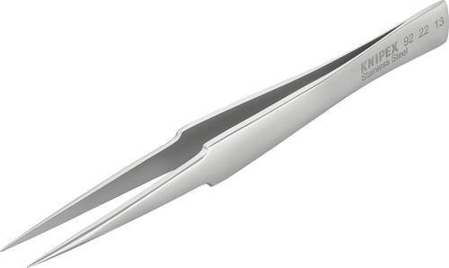 Knipex Präzisionspinzette Super-spitz 92 22 13 aus Edelstahl in Silber, Länge: 135 mm - Bild 1