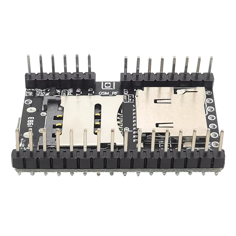 Pudding A9G Development Board Modul mit GPS BDS Dual-Mode Positionierung, GPRS GSM und ADC SPI Schnittstelle, Schwarz - Bild 4