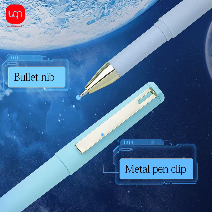 WQN Matte Gelstifte mit Farbverlauf, 0,7 mm Spitze, mehrfarbige Tinte, 4 oder 8 Stück Set für Schule und Büro - Bild 6
