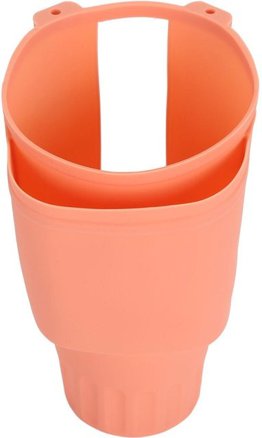 Koogeelife Silikon Wasserflasche Bodenschutzhülle, rutschfest und hitzebeständig, orange - Bild 1