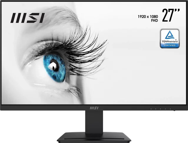 MSI PRO MP273DE E14A LED-Monitor, 27 Zoll FHD IPS-Panel, 144 Hz, 1 ms, AMD FreeSync, Schwarz - Bild 2