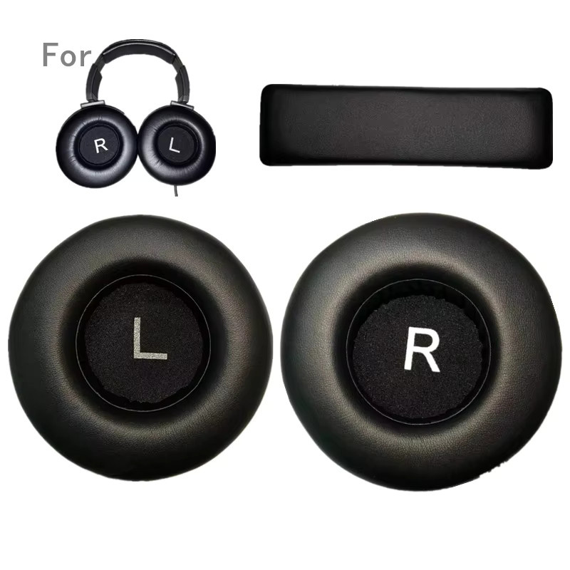 AKG Ersatz-Ohrpolster rund, Farbe: Schwarz, Durchmesser: 105 mm, passend für K550 K551 K553 Kopfhörer - Bild 2