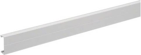 Hager BA70402 Oberteil Grau aus Kunststoff, Länge: 200 cm, Breite: 4 cm - Bild 1