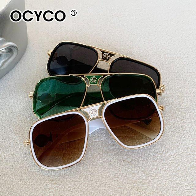 OCYCO Sonnenbrille, Metall, Vollrand, Square, Unisex - Bild 1