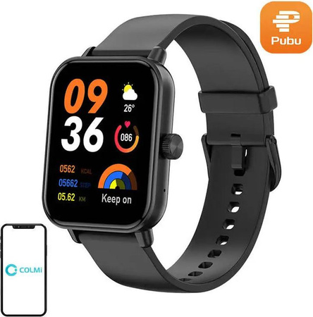 Colmi P81 Smartwatch in Schwarz