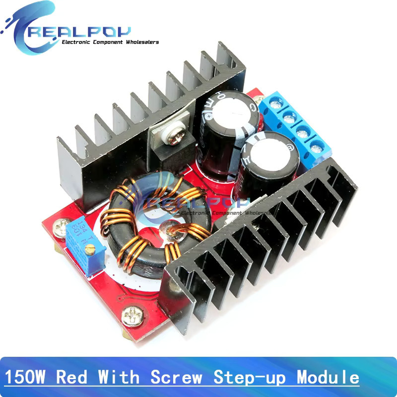 REALPOY Step Up Boost Converter und Step Down Buck Netzteil Modul mit Digital Voltmeter und Amperemeter DC 0-100V 10A 300W 150W - Bild 2