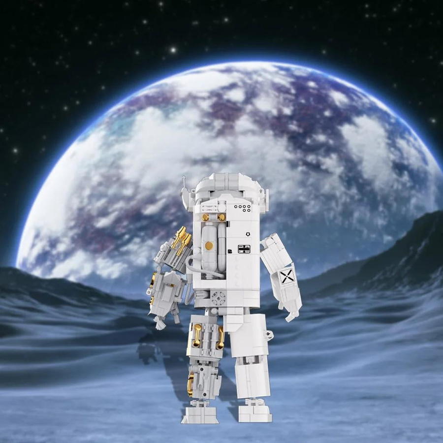 Linyi toy Weltraumforschung Astronauten Bausteine ab 6 Jahren - Bild 4