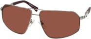 Timberland TB 9341-H Sonnenbrille Aviator, Metall, Herren, grau, braun - Bild 1