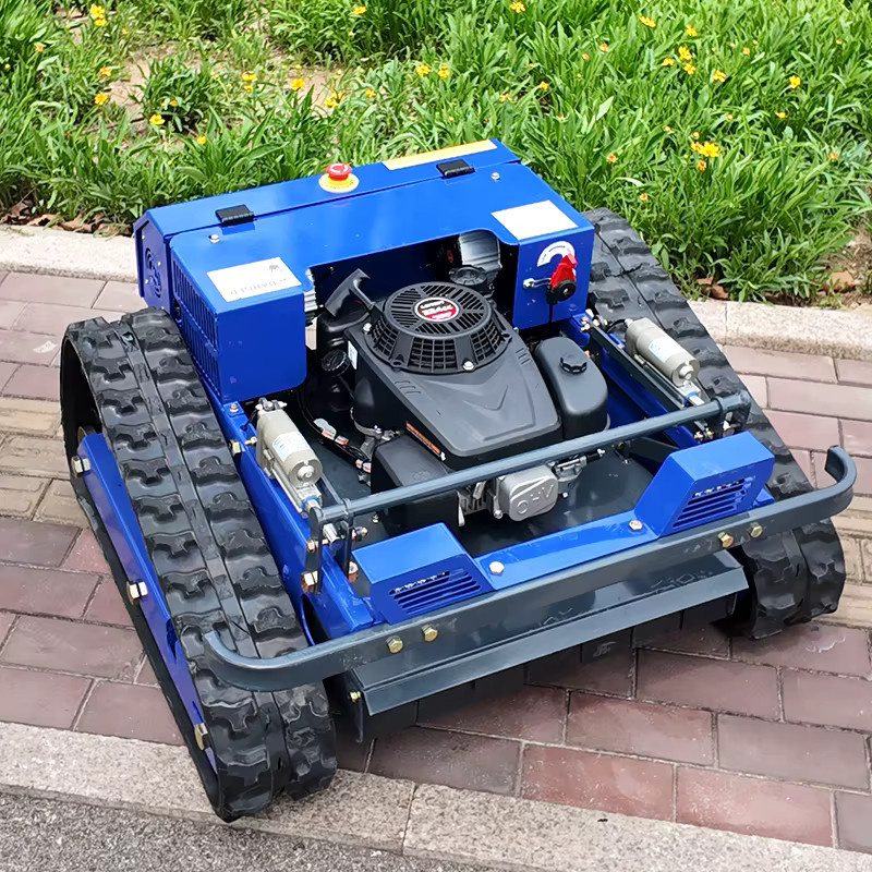 AIWEIYA Intelligenter Roboter-Rasenmäher Blau mit Akku für alle Geländearten - Bild 2