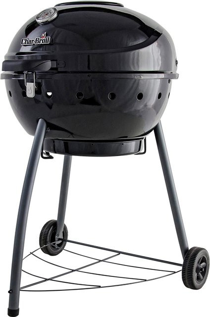 Char-Broil Kettleman Holzkohlegrill mit TRU-Infrared-Grillsystem in Schwarz - Bild 1