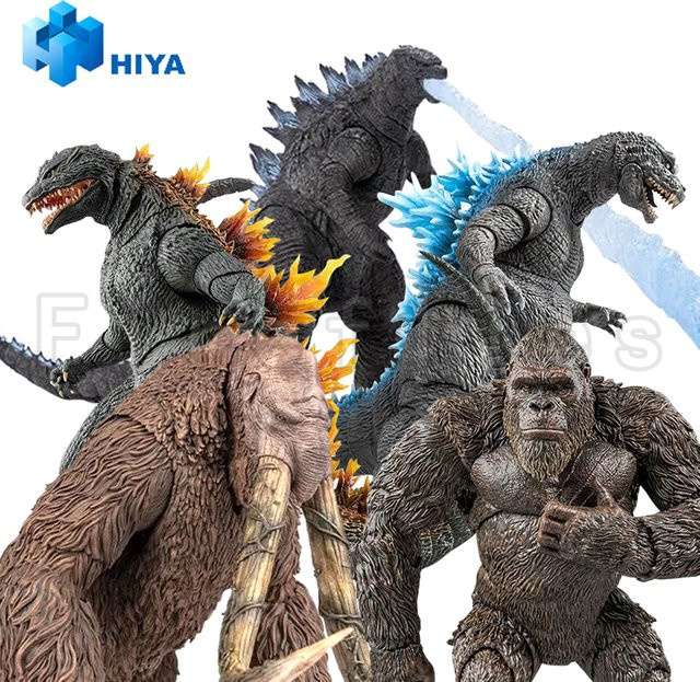 HIYA Godzilla X Kong Godzilla, Actionfigur, 18cm, ab 14 Jahren - Bild 1