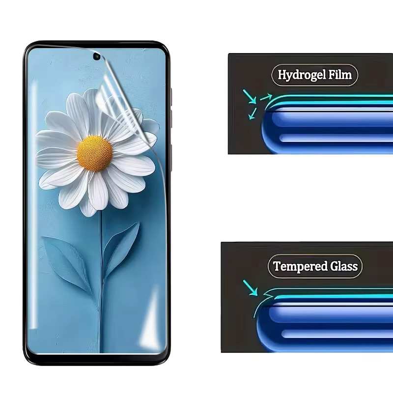 3er-Pack Hydrogel Displayschutzfolie für Motorola G54 G04 G04s G14 G34 G84 G24 G75 G05 G06 G56 G86 G55 G35 G15 5G, transparent - Bild 2