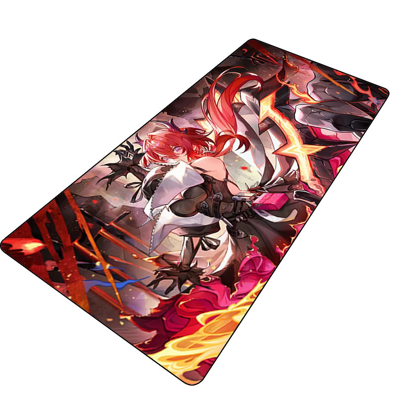 Arknights Endfield XXL Mauspad mit Laevatein Anime-Mädchen Design in Multicolour als Schreibtischunterlage für Gamer und PC-Zubehör - Bild 2
