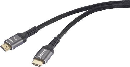 SpeaKa Professional HDMI Anschlusskabel 4K UHD in Schwarz, Länge: 1,50 m, SP-13125604 - Bild 1