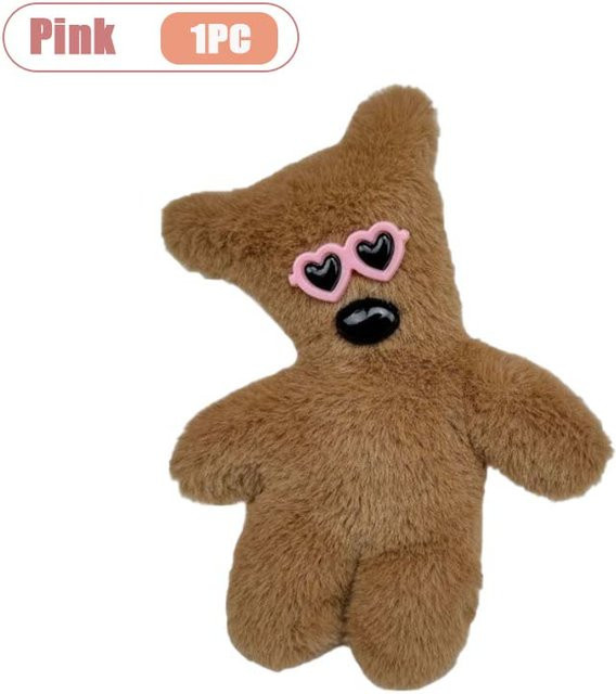 Schlüsselanhänger Bohnenbär, Plüsch, brown, Unisex - Bild 1