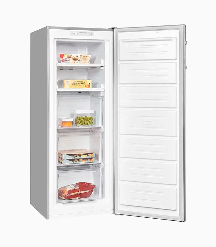 Exquisit Gefrierschrank GS231-NF-H-010D in Inoxlook mit NoFrost-Technologie - Bild 2