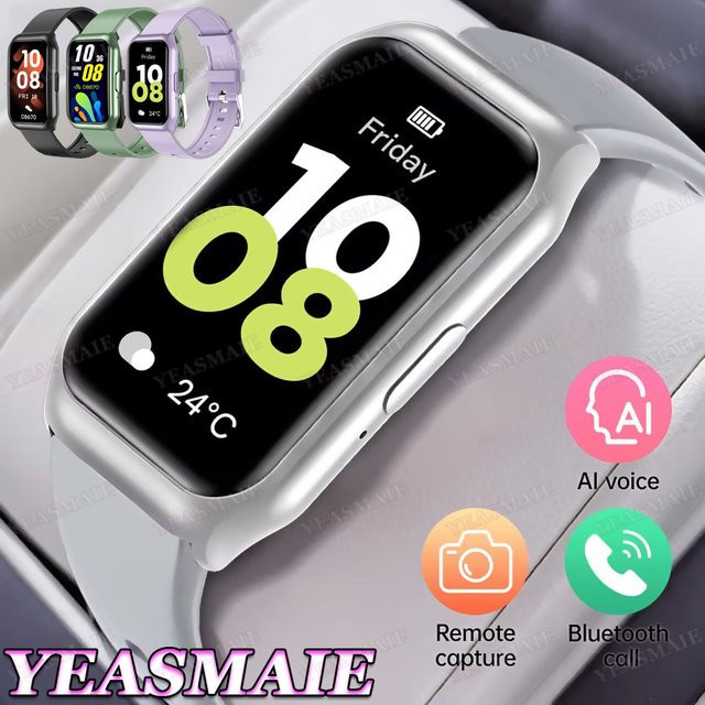 Ola Esporte Smartwatch, 1,45 Zoll, Grün, Silikon, Unisex - Bild 1