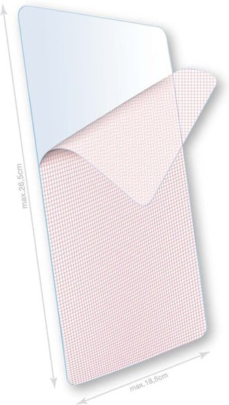 Vivanco Displayschutzfolie transparent, universal für Tablets bis 10 Zoll - Bild 1