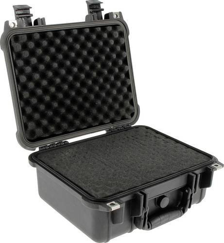 VISO WAT330 Universal Werkzeugkoffer unbestückt, wasserdicht, Schwarz, B/T/H: 29,5 x 33,9 x 15,2 cm - Bild 1