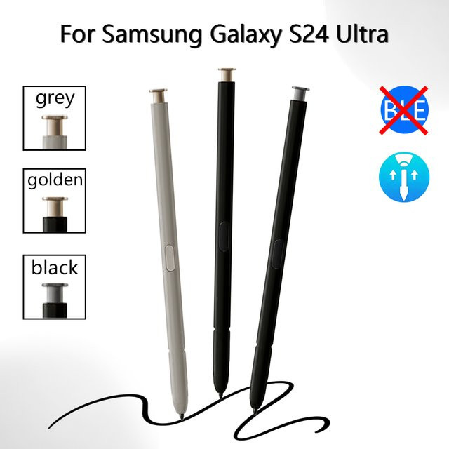 Samsung Touchscreen-Stift für Galaxy S24 Ultra 5G Stylus Pen in Grau ohne Bluetooth - Bild 1