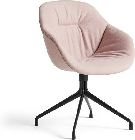 HAY About A Chair AAC 121 Soft Polstersessel in Pink mit Aluminium-Drehgestell und skandinavischem Design - Bild 1