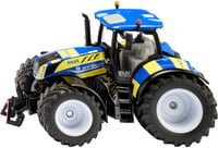 Siku Modellfahrzeug New Holland Polizei Traktor aus Metall - Bild 1