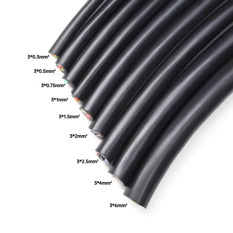 Flexibles Silikonkabel mit verzinntem Kupfer und Gummiisolierung in Schwarz - Bild 4