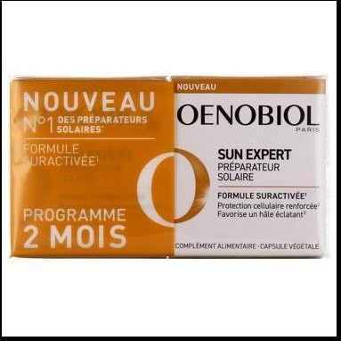 Oenobiol Sun Expert Sonnenschutz-Vorbereiter, 2er-Pack, 60 Kapseln, Unisex - Bild 1
